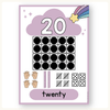 Number Posters with Ten Frames - Dreamy Space Classroom Decor - Miss Jacobs Little Learners