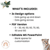 Number Posters with Ten Frames - Modern Jungle Earthy Decor - Miss Jacobs Little Learners