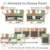 Number Posters with Ten Frames - Woodland Theme Classroom Decor - Miss Jacobs Little Learners