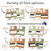 Number Posters with Ten Frames - Woodland Theme Classroom Decor - Miss Jacobs Little Learners