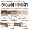 Ombre Neutrals Modern Growth Mindset Display - Miss Jacobs Little Learners