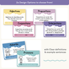 Parts of Speech Posters - Dreamy Space Theme - Miss Jacobs Little Learners