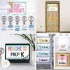Pastel Hot Air Balloon Theme Classroom Essentials Decor Pack - Miss Jacobs Little Learners