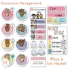 PASTELS Classroom Decor BUNDLE | Muted Rainbow Decor - Miss Jacobs Little Learners
