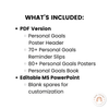 Personal Goals Bundle - Miss Jacobs Little Learners