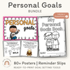 Personal Goals Bundle - Miss Jacobs Little Learners