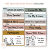 Personal Goals Posters | Neutral Toned Classroom Decor - Miss Jacobs Little Learners