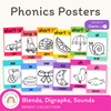 Phonics Posters - Bright Theme - Miss Jacobs Little Learners
