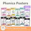 Phonics Posters - Cutesy Composition Notebook English Decor - Miss Jacobs Little Learners