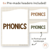Phonics Posters - Woodland Theme Classroom Decor - Miss Jacobs Little Learners