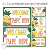 Pineapple Door Display Classroom Decor - Miss Jacobs Little Learners