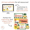 Pineapple Theme Classroom Essentials Decor Pack - Miss Jacobs Little Learners