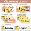 Pineapple Theme Classroom Essentials Decor Pack - Miss Jacobs Little Learners