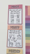 Recount Posters - Cutesy Pastel English Decor - Miss Jacobs Little Learners