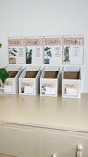 Reading Group Organizers & Labels | Modern Boho Plants Rustic Decor | Editable - Miss Jacobs Little Learners