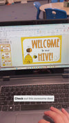 Bee Hive Door Display Classroom Decor