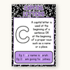 Punctuation Posters - Cutesy Composition Notebook English Decor - Miss Jacobs Little Learners