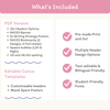 RACES Strategy Anchor Chart - Daisy Gingham Pastels English Decor - Miss Jacobs Little Learners