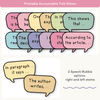 RACES Strategy Anchor Chart - Daisy Gingham Pastels English Decor - Miss Jacobs Little Learners