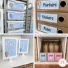 Rainbow Hot Air Balloon Theme Classroom Essentials Decor Pack - Miss Jacobs Little Learners
