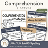 Reading Comprehension Strategies Posters - Boho Plants Decor - Miss Jacobs Little Learners