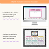 Reading Comprehension Strategies Posters - Cutesy Composition Notebook English Decor - Miss Jacobs Little Learners
