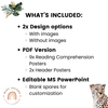 Reading Comprehension Strategies Posters - Modern Jungle Earthy Decor - Miss Jacobs Little Learners