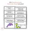 Reading Goals - Reminder Slips - Miss Jacobs Little Learners