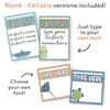 Reading Group Organizers & Labels - Cute Sea Life Decor - Miss Jacobs Little Learners