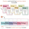 Reading Group Organizers & Labels - Spotty Pastel Decor - Miss Jacobs Little Learners