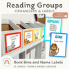 Reading Groups - Posters & Labels | Jungle Animals - Miss Jacobs Little Learners