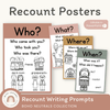 Recount Posters - Boho Neutrals Classroom Theme - Miss Jacobs Little Learners