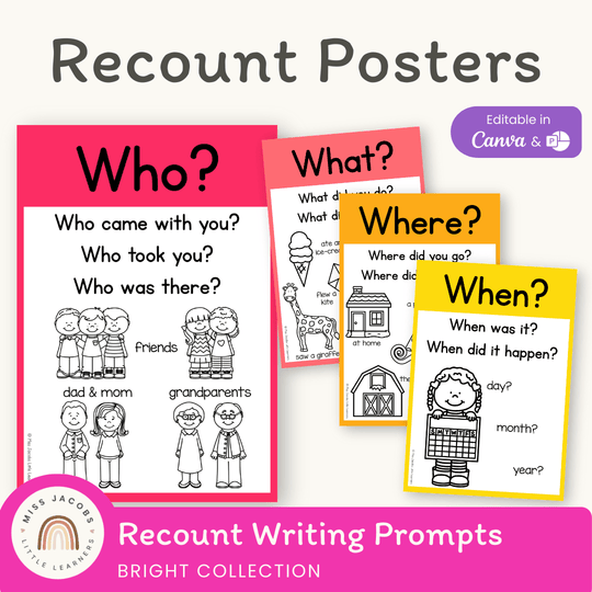 Recount Posters - Bright Theme