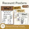 Recount Posters - Daisy Gingham Neutrals Decor - Miss Jacobs Little Learners