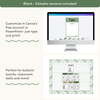 Recount Posters - Modern Botanical Classroom Decor - Miss Jacobs Little Learners