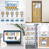 Retro Hot Air Balloon Theme Classroom Essentials Decor Pack - Miss Jacobs Little Learners