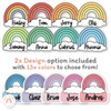 Retro Rainbow Door Display Classroom Decor - Miss Jacobs Little Learners