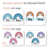 Retro Rainbow Door Display Classroom Decor - Miss Jacobs Little Learners