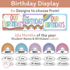 Retro Rainbow Theme Classroom Essentials Decor Pack - Miss Jacobs Little Learners
