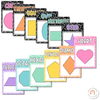 Shape Posters - Cutesy Classroom Decor - Miss Jacobs Little Learners