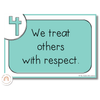 Classroom Rules Posters - Simple Brights Classroom Decor - Miss Jacobs Little Learners