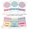 Simple Pastels Amazing Work Coming Soon Posters - Miss Jacobs Little Learners