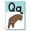 Simple Pastels ASL Alphabet Posters - Miss Jacobs Little Learners