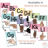 Simple Pastels ASL Alphabet Posters - Miss Jacobs Little Learners