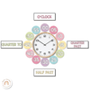 Simple Pastels Clock Numbers - Miss Jacobs Little Learners