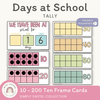 Simple Pastels Days at School Display - Miss Jacobs Little Learners