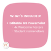 Simple Pastels Door Display or Bulletin Board - Miss Jacobs Little Learners