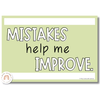 Simple Pastels Modern Growth Mindset Display - Miss Jacobs Little Learners