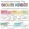 Simple Pastels Modern Growth Mindset Display - Miss Jacobs Little Learners