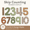 Skip Counting Large Number Display - Woodland Classroom Decor - Miss Jacobs Little Learners